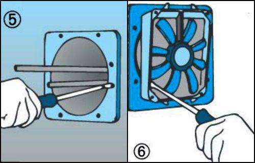 Posizionamento della valvola di aerazione
